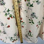 Topshop Floral Button Front Mini Dress Womens 4 Romantic Whimsical Fairy Cottage Photo 4