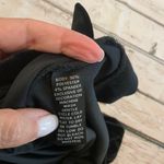 Peach Gym.Work.Play Black Velour Cowl Neck Top Photo 2