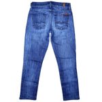 7 For All Mankind Roxanne Ankle Jeans Womens Size 25 Medium Wash Denim Photo 7