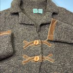 HWR Anthropologie Brown Textured sweater jacket Photo 10