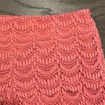 Loft  Pink Crochet Shorts - Size 00 Photo 2