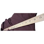 Chaser  XS Waffle‎ Knit Hoodie Pullover Maroon Cozy Minimalist Loungewear Comfy Photo 4