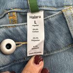 Halara  Flex™ High Waisted Straight Leg Washed Casual Jeans with Pockets Photo 5