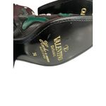 Valentino Garavani Black Leather Daisy Ankle Cowboy Boots 5.5 - 6 Women Size 36 Photo 10