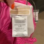 Michael Kors  Vibrant Pink Zebra Bikini Top Photo 2
