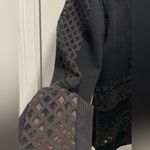 Marciano New Black  Shirt with Gold Zipper Large Photo 3