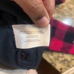 Orvis  Red And Black Plaid Fleece Lined Shacket Outerwear Workwear XL Women Snap Photo 9