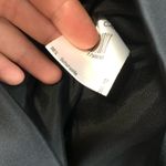 St Emile Elegant Black Sleeveless sheath Dress size 6 wool midi classic timeless Photo 9