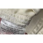 Peter Millar  Karlie Stretch Sateen Pants White Women's Size 8 Photo 4