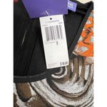 Vivienne Tam  Womens Size M Multi Abstract Asymmetrical Sleeveless Blouse Photo 4