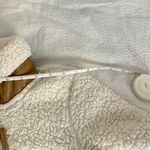 Abercrombie & Fitch  Soft Women's White Full Zip Sherpa Fleece Jacket Sz XS Photo 6