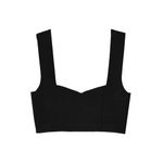 ALC Frank A.L.C Jordana Bra in Black Medium New Womens Cropped Tank Top Photo 8