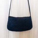 La Regale VTG  Black Beaded Clutch Shoulder Bag Art Deco Retro Cocktail Photo 5