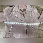 BLANK NYC  Suede Moto Jacket - Lilac size small NWT Photo 4