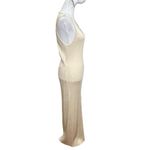 Significant Other Sofia Knit Maxi Dress Black Women’s Size 10 Cutout Ribbed Photo 3