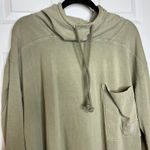 Free People Movement Size Small Hot Shot Hooded Layer Green Hoodie Oversize Photo 2
