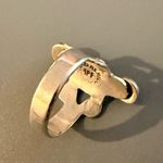 Rare Taxco Mexico Sterling Silver Sandstone Ring Circa 1970’s Photo 3