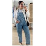 Free People We the Free Ziggy Denim Overalls Size XS Photo 4