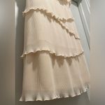 NWT Pins And Needles Cream Strapless Layered Tiered Ruffled Mini Party Dress Photo 7