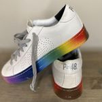 P448 Jack Pride Capsule Sneaker Size 37 White Rainbow Photo 10