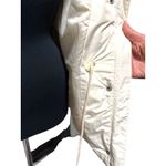 Talbots Women's Puffer Jacket Size Large Ivory White Excellent Condition Photo 6