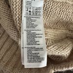 Love 21 Sweater Women Medium Wool Blend Crewneck Knit Pullover Tan Warm Comfort Brown Photo 4