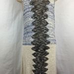 Anthropologie  Hem & Thread Knit Sleeveless Fringe Casual Mini Dress M Photo 2