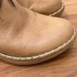 Frye Boots Charlotte Flower Tan Leather Heeled Mules Slip On Size 8M Photo 12