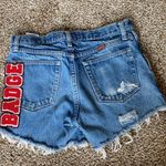 Custom Made Wisconsin Badgers Jean Shorts Photo 1
