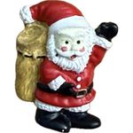 Charming‎ Santa Claus Brooch Photo 0