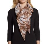 Chico's NWT Chico’s Tropical And Leopard Print Scarf Photo 1