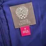 Vince Camuto Royal Blue Floral Lace Long Sleeve Dress Photo 8