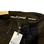 Wallflower High Rise Skinny Jeans Black Denim Stretch Slim Fit Photo 3