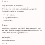 Free People Benita Jumpsuit Size XS Oversized Color - Peach Photo 5