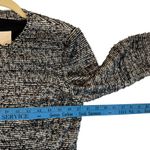 Rebecca Taylor  Tweed Peplum Zip Front Jacket Sleek Textured Luxury Womens Size 4 Photo 5