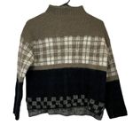 Urban Outfitters  Silence + Noise Gunner Plaid Long‎ Sleeve Sweater Size XS/S Photo 0