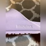 Birkenstock Purple Sandals with Adjustable Straps and Contoured Footbed Photo 6