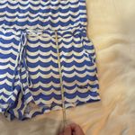 Nautical blue and white striped Romper Size 6 Photo 5