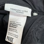 Paige Verdugo Ultra Skinny Velvet Micro Corduroy Jeans Overdye Black 30 Photo 9