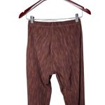 House Of CB ERIN CHOCOLATE PRINT MESH FLARED TROUSERS sz S Photo 3