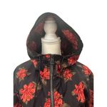 Coach Floral Windbreaker Hoodie Jacket Size Small Photo 1