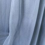 Adrianna Papell Formal Lace Maxi Dress Flowy Chiffon Sleeveless Navy Blue US 2 Photo 5