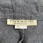 Bryn Walker Brynn Walker Chambray Blue Cotton Wide Leg Pants Trousers High Waisted Photo 4
