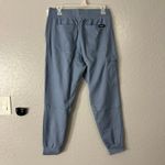 Jaanuu NWT  Rubi Slim ULTRAsoft Scrub Jogger, Blue, M Petite Photo 1