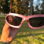 Fashion pink alien glasses Photo 2