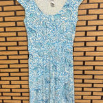Lilly Pulitzer  Blue And White Sea‎ Shell Print Dress Size XS Photo 0
