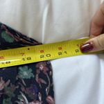 William Rast Blue Devondra Peasant A-line Dress Womens Floral Sleeveless Photo 4