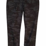 Gap  Gray Black Camo Stretch Pants Slim Fit Cotton Blend Size 4 Women’s Photo 0