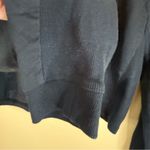 Gymshark  Long Sleeve Black‎ Cropped Sweatshirt Size Large Activewear Streetwear Photo 4