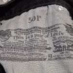 Levi's Levi Strauss & Co Black Distressed Denim Shorts Photo 6